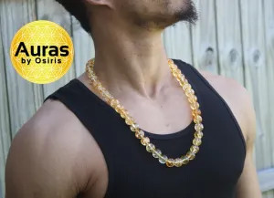 14mm Citrine Necklace