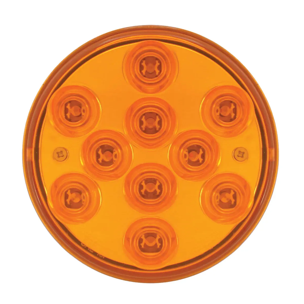 4" MEGA 10 PLUS AMBER/AMBER 10 LED LIGHT