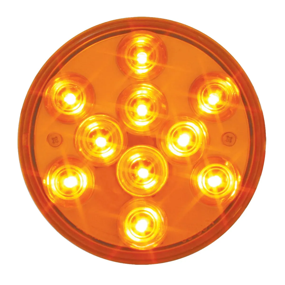 4" MEGA 10 PLUS AMBER/AMBER 10 LED LIGHT
