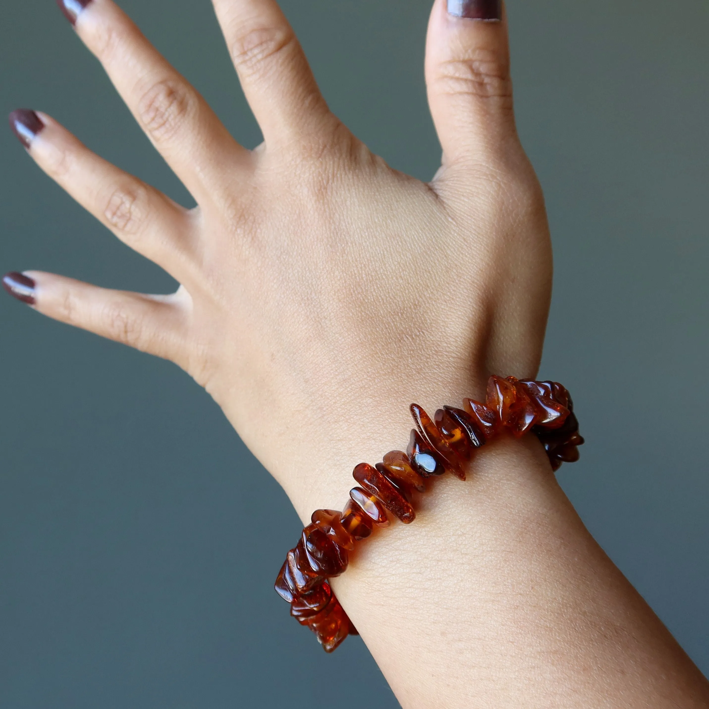 Amber Bracelet Bounty of the Baltic Abundance Crystal Gem