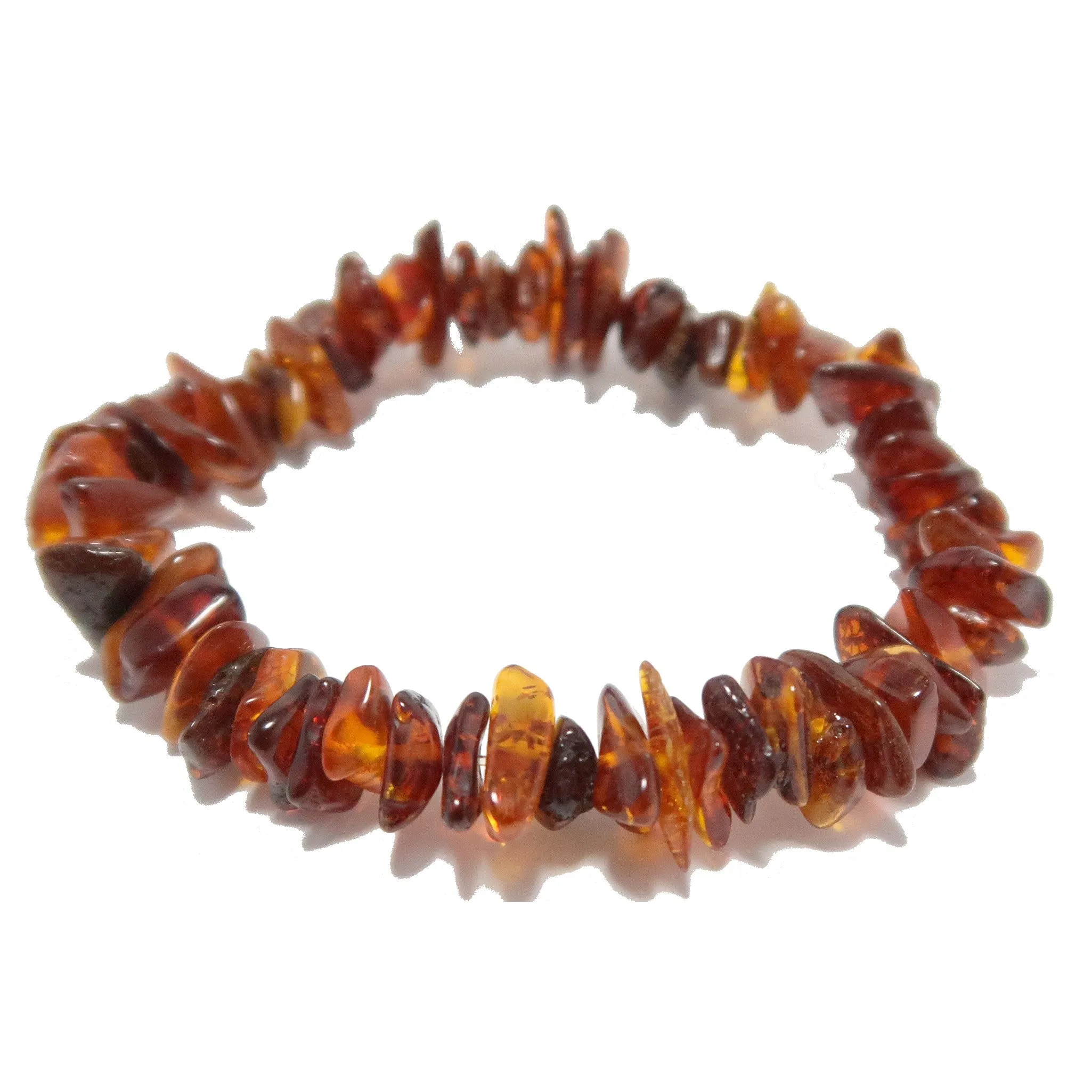 Amber Bracelet Bounty of the Baltic Abundance Crystal Gem