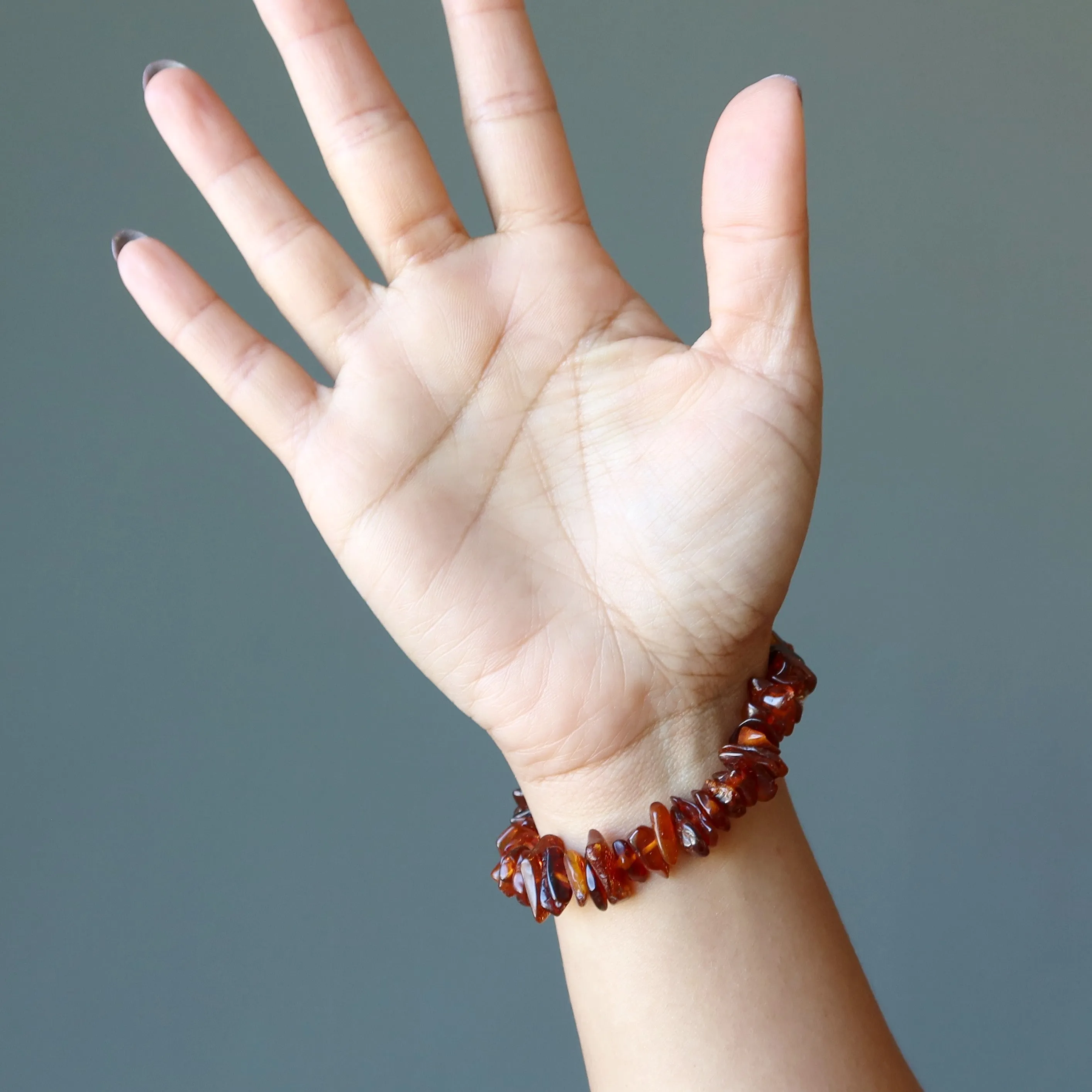 Amber Bracelet Bounty of the Baltic Abundance Crystal Gem