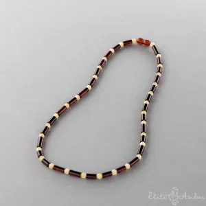 Amber necklace for men