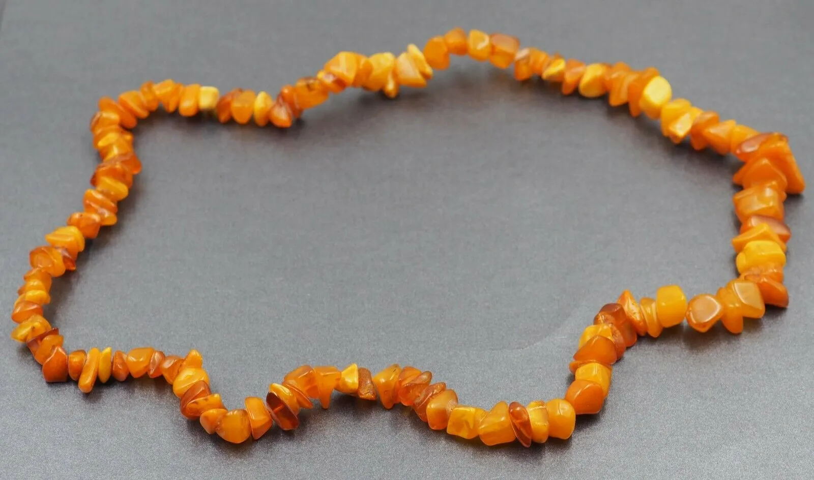 Amber Strand Necklace