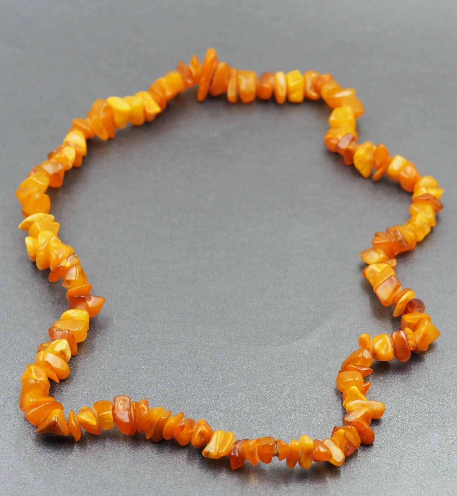Amber Strand Necklace