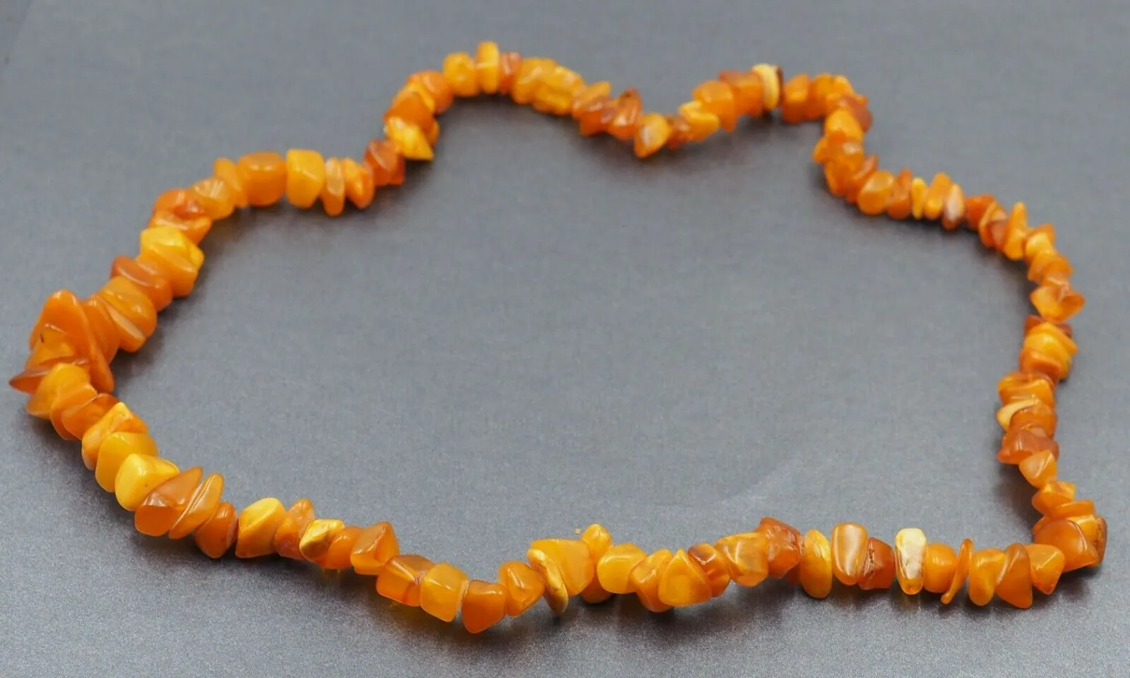 Amber Strand Necklace