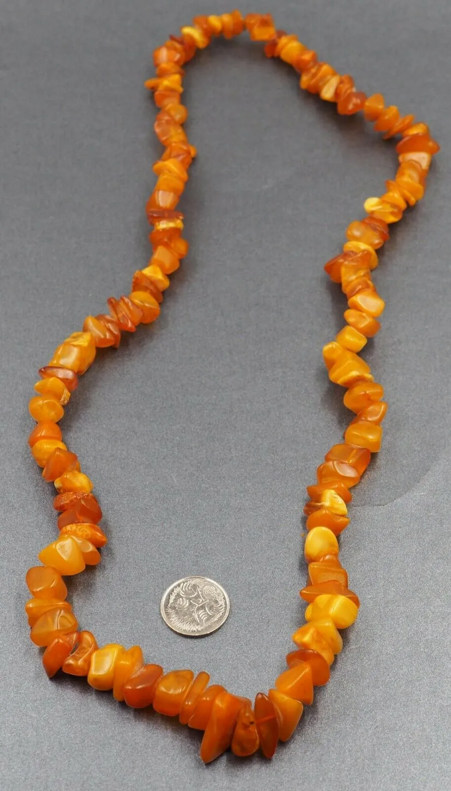 Amber Strand Necklace
