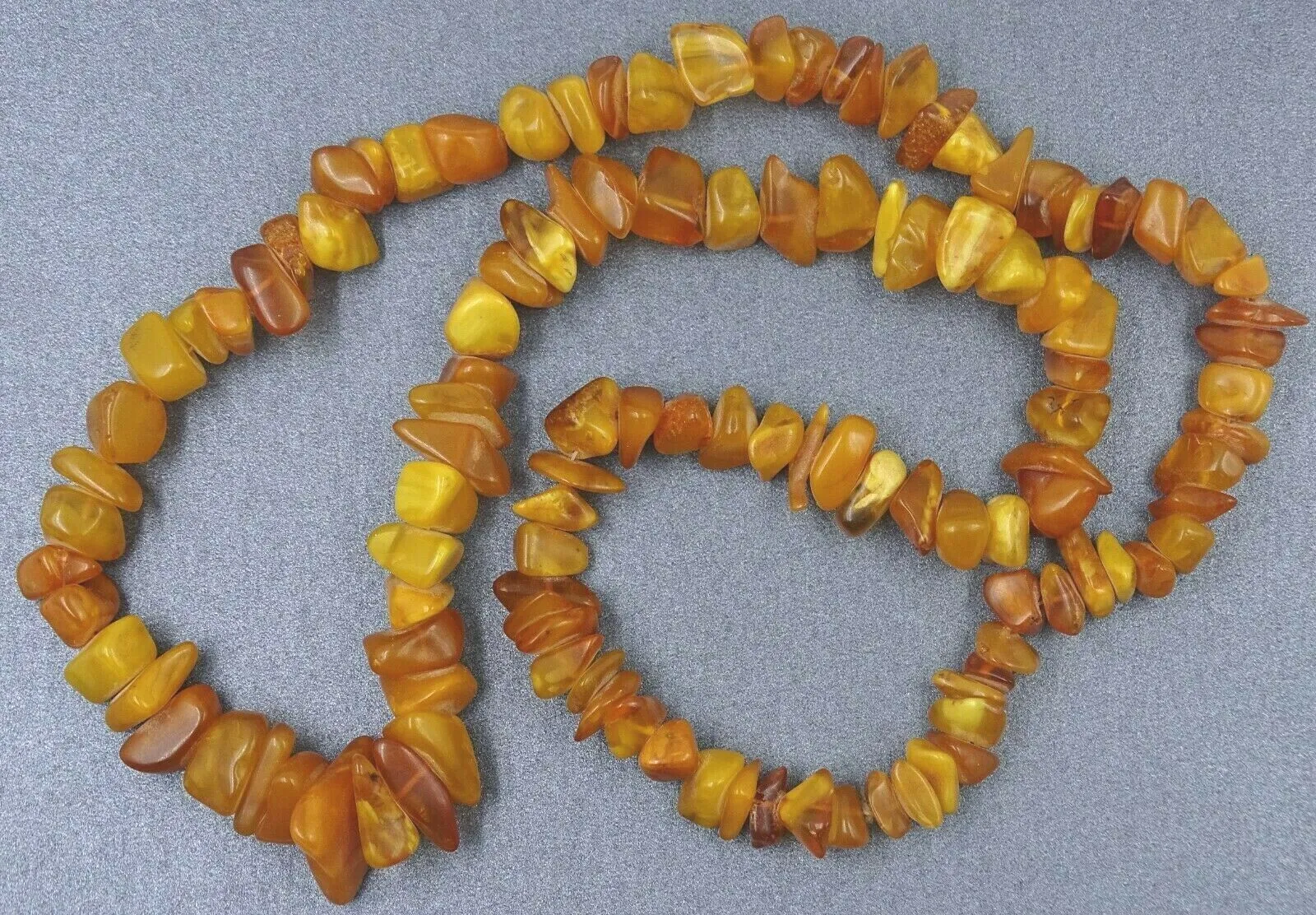 Amber Strand Necklace