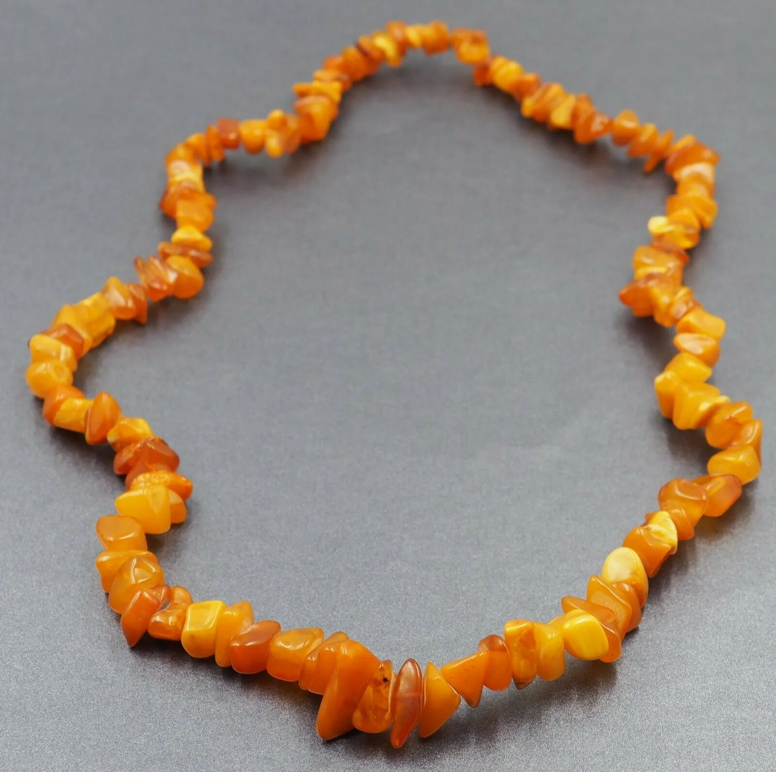 Amber Strand Necklace