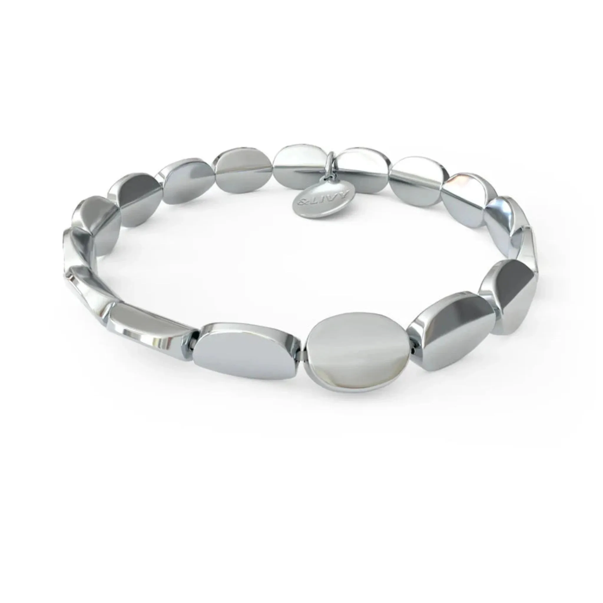 & Livy Copacetic Beaded Stretch Bracelet