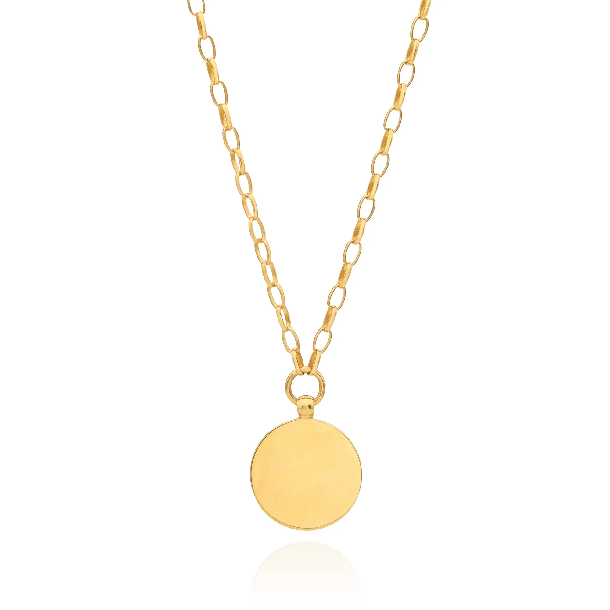 Antigua Dotted Necklace - Gold/Moonstone - NK10719-GMP