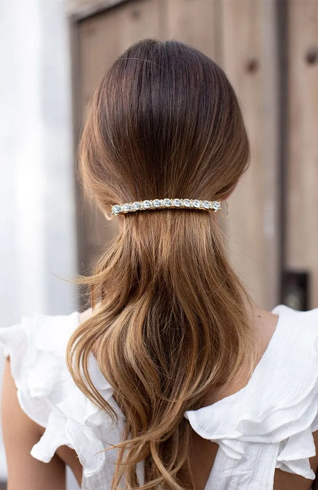 Aurelia Crystal Barrette