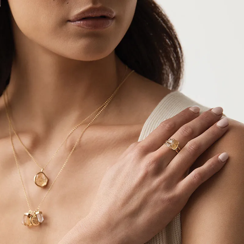 AZALEA NECKLACE | CITRINE