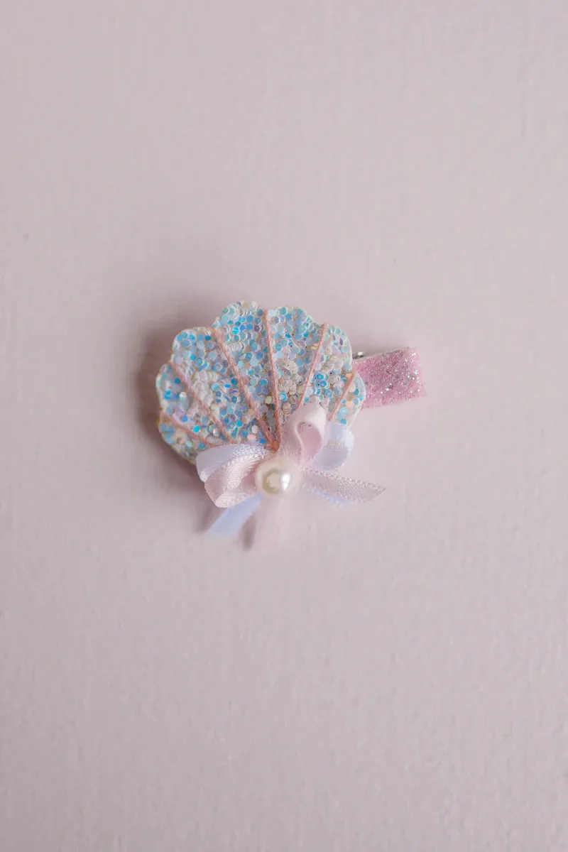 BOUTIQUE SPARKLE SHELL HAIRCLIP