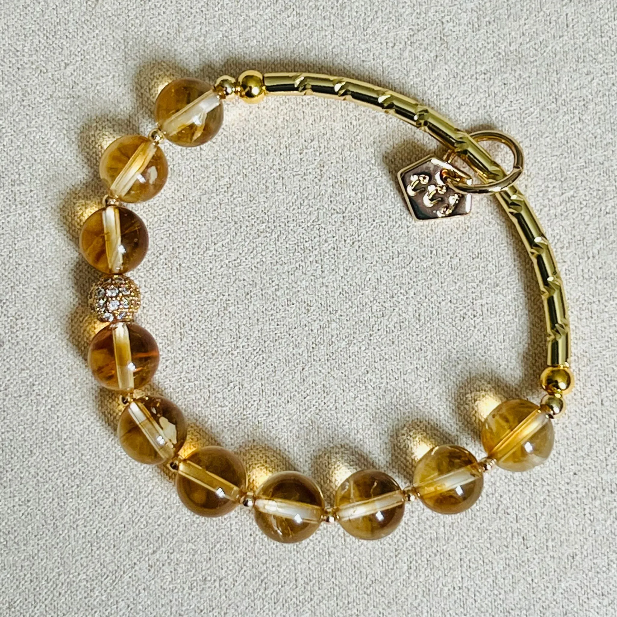 Citrine Baby Diadem Bracelet