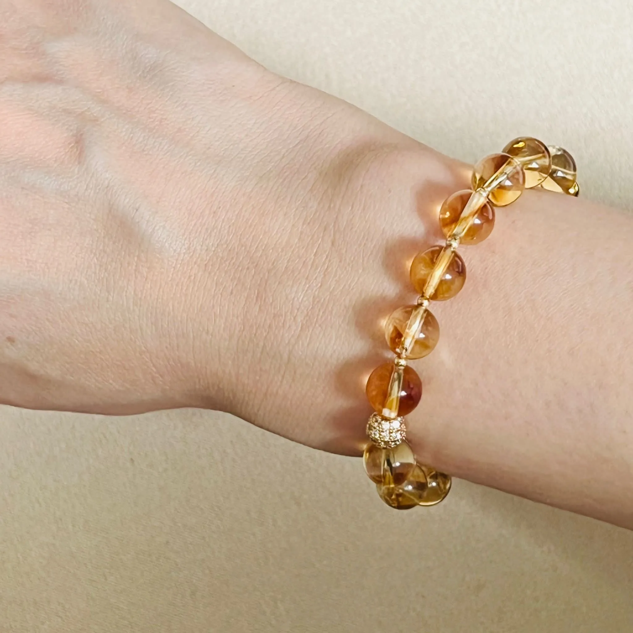 Citrine Baby Diadem Bracelet