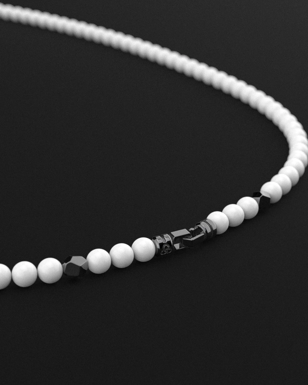 Citrine   Tridacna Necklace 6mm | AEON