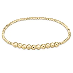 Classic Gold Beaded Bliss 2mm - 4mm Gold