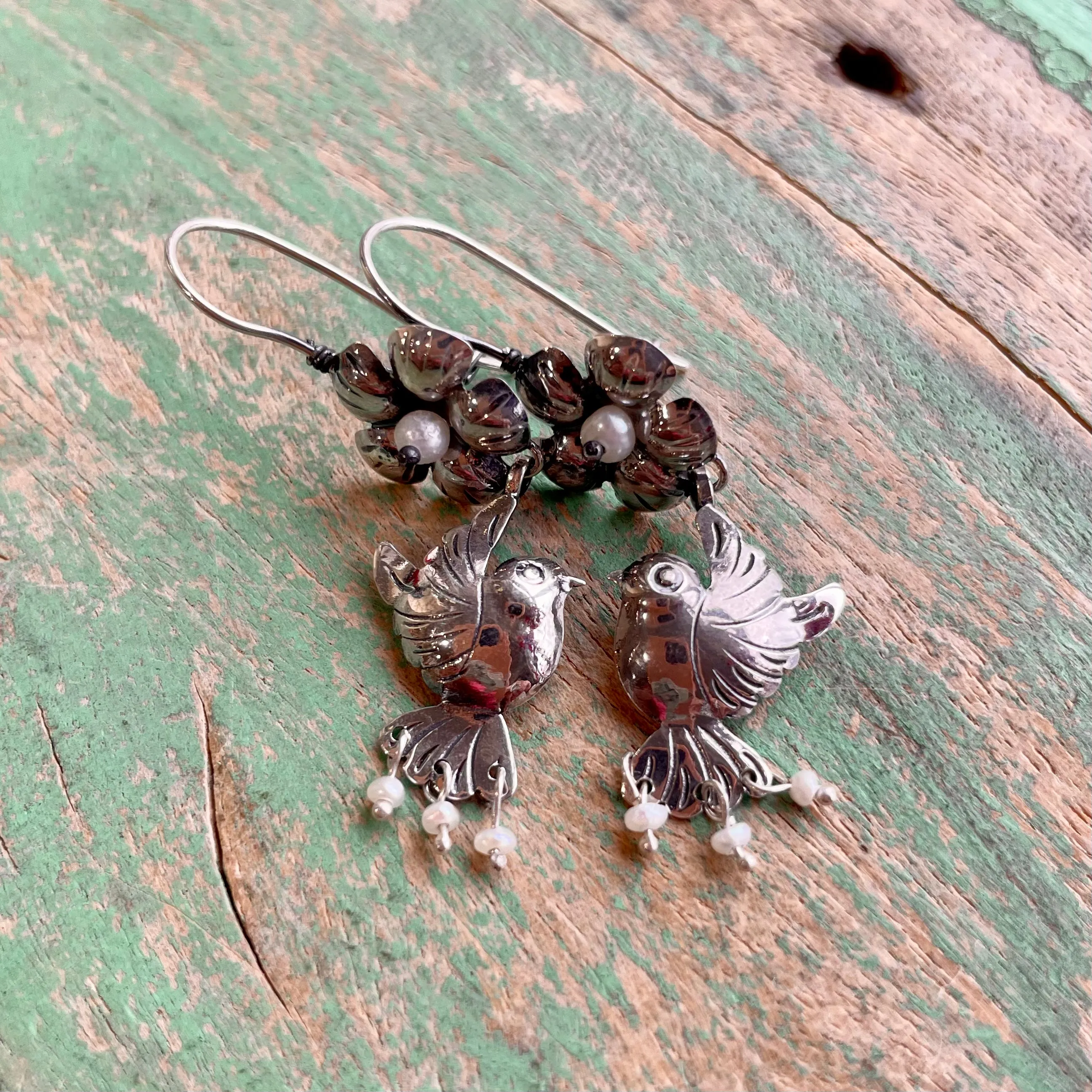 Cute Lovebird Earrings