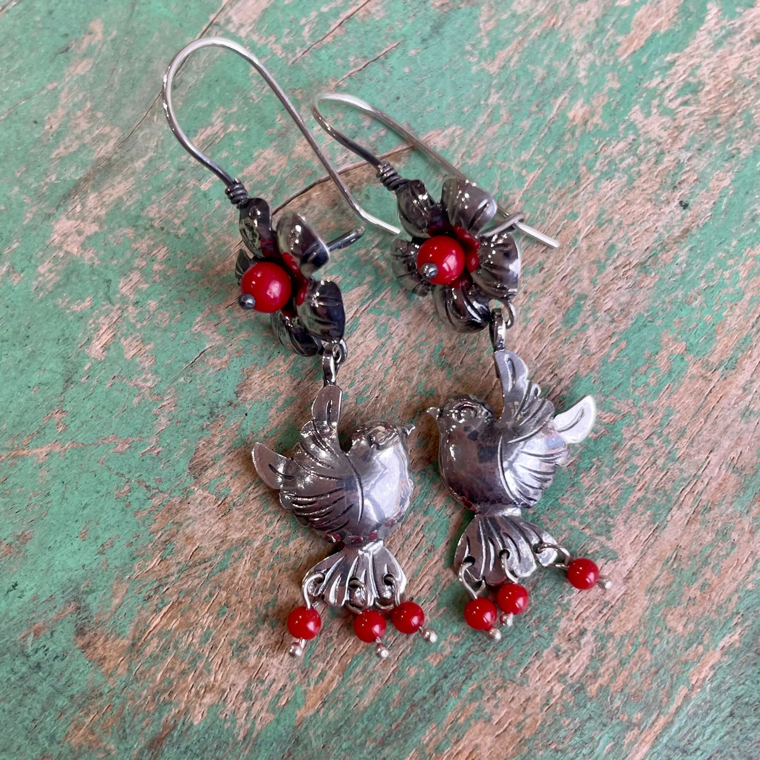 Cute Lovebird Earrings