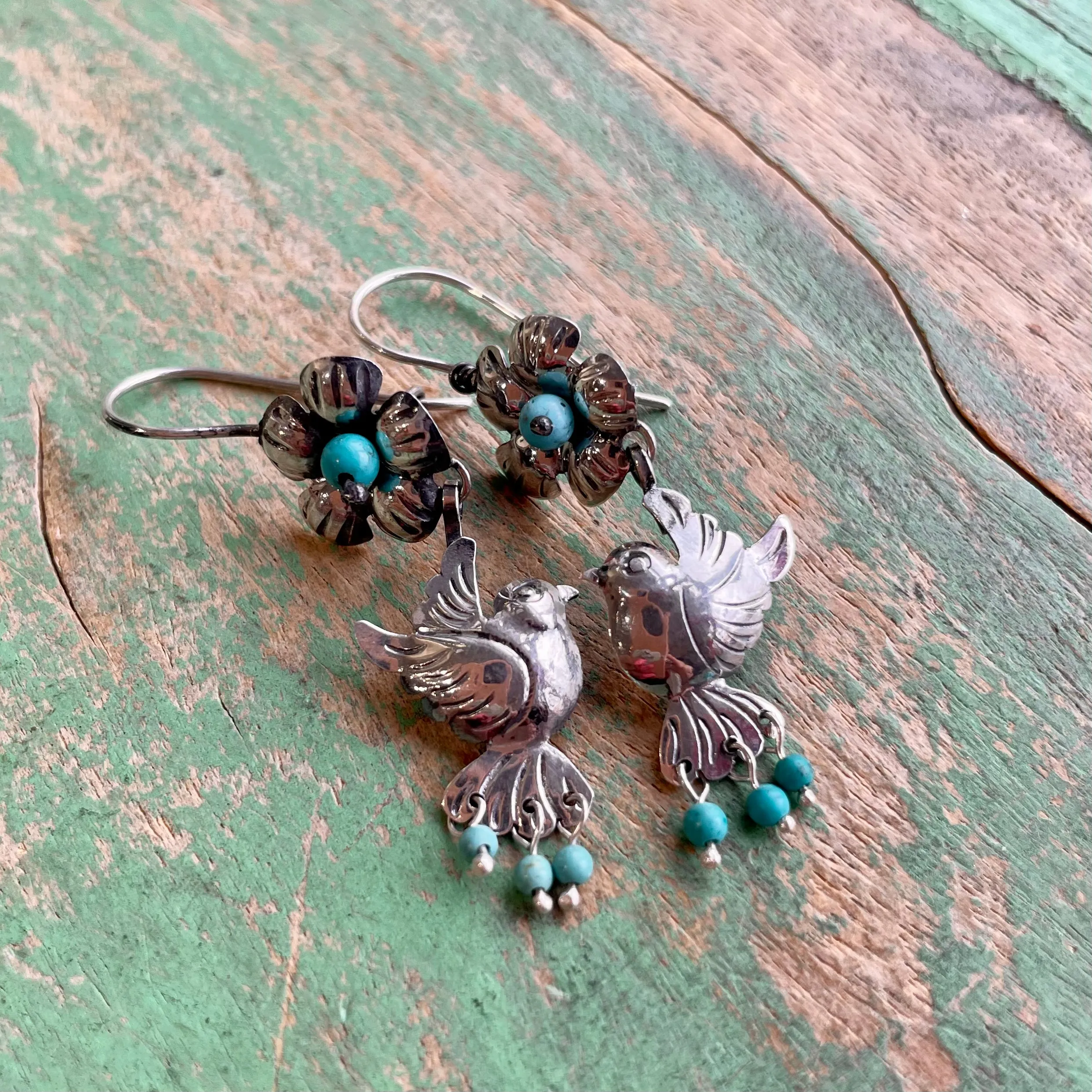 Cute Lovebird Earrings