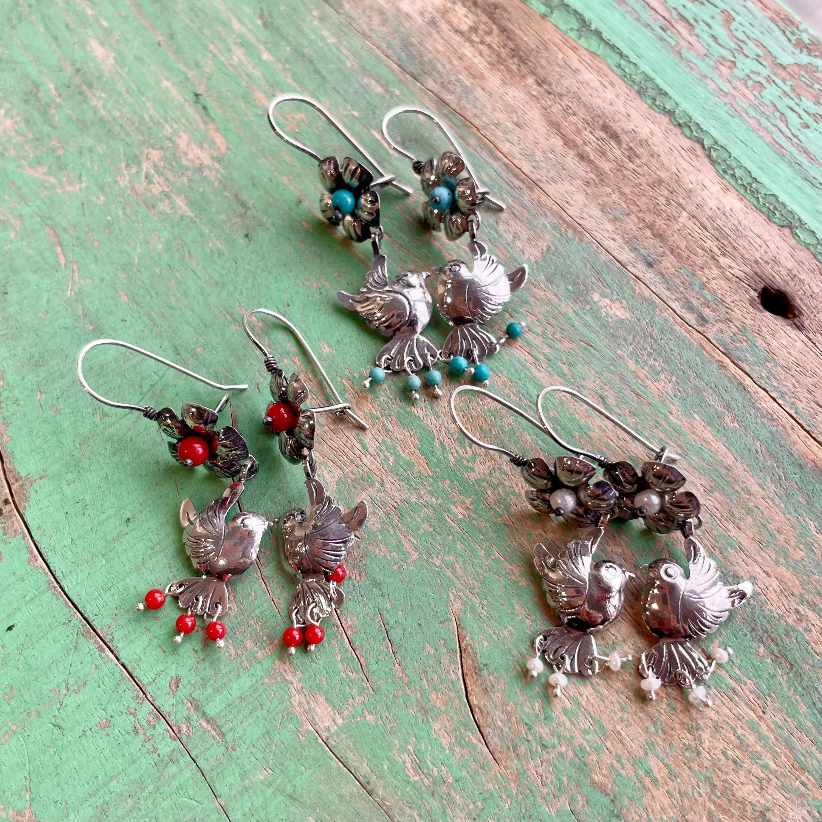 Cute Lovebird Earrings