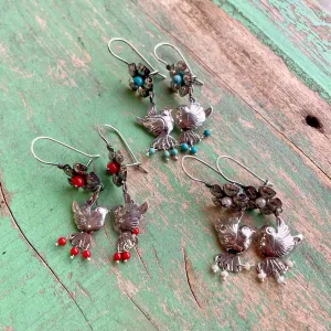 Cute Lovebird Earrings