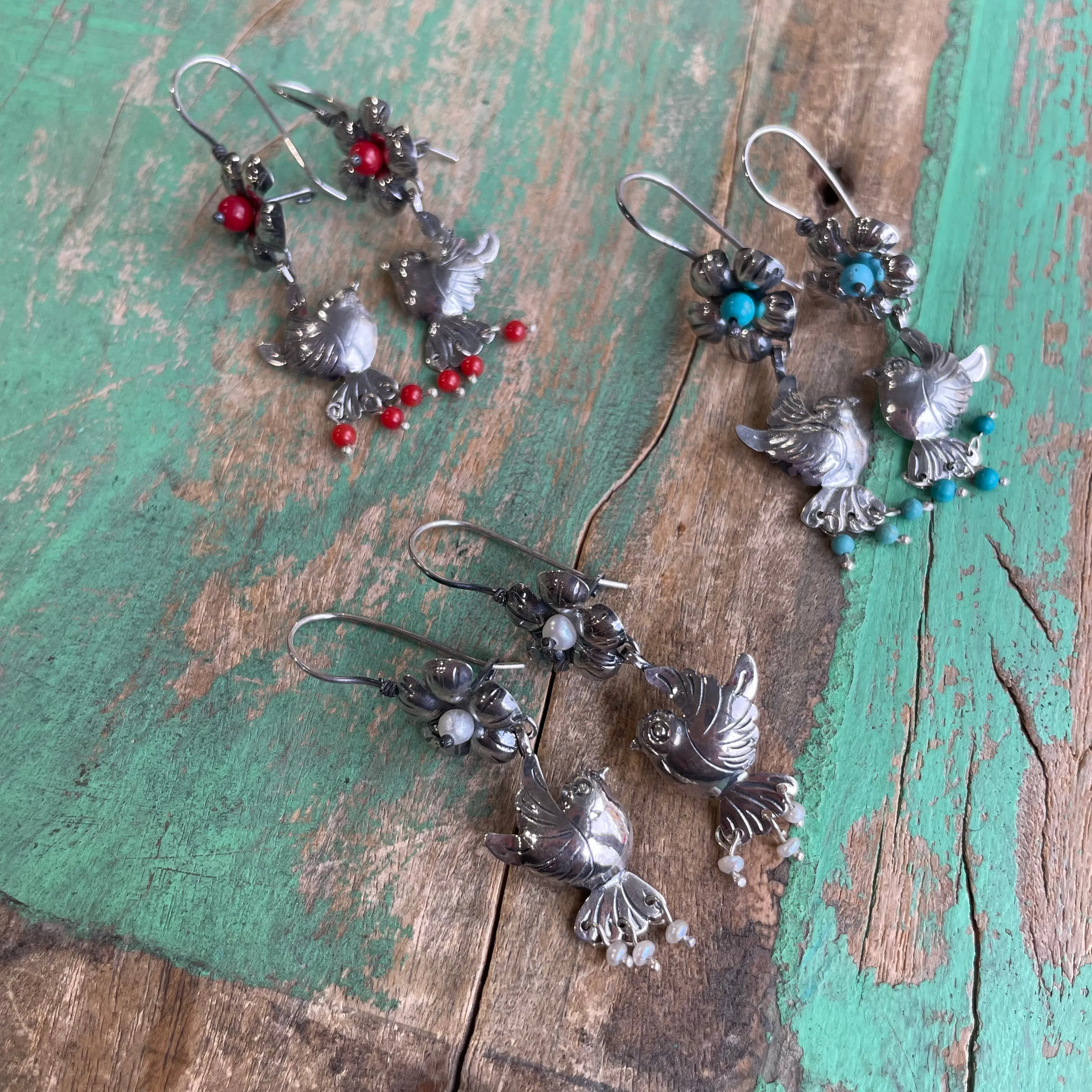 Cute Lovebird Earrings