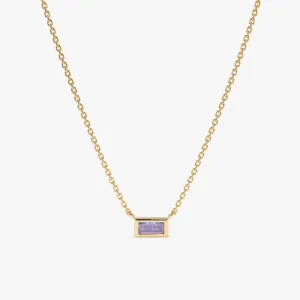Dainty Moonstone Necklace, Teresa