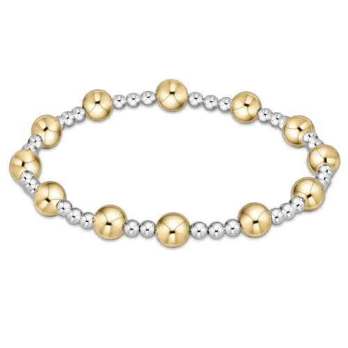 enewton Classic Mixed Metal Sincerity Pattern Bracelets