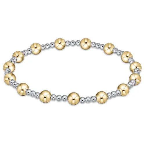 enewton Classic Mixed Metal Sincerity Pattern Bracelets