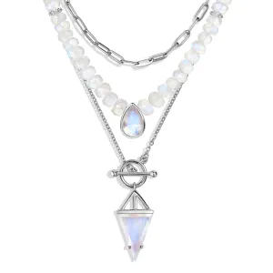 Free Spirit & Heroine T Lock Necklaces & Widelink Chain