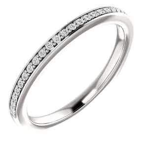 Gemstone Wedding Band 122169