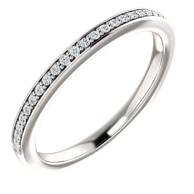 Gemstone Wedding Band 122169