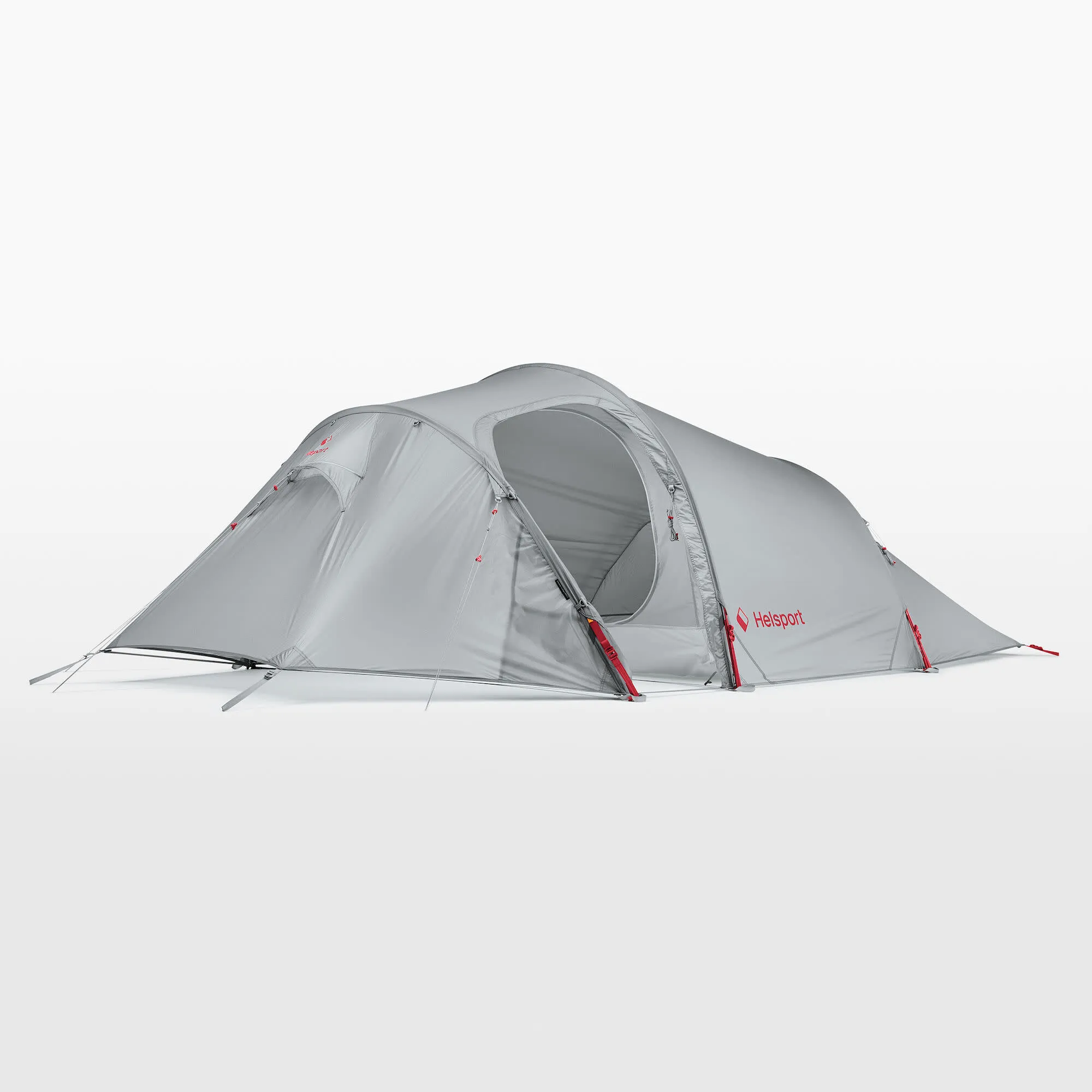 Helsport Explorer Lofoten Pro 2 Tent Stone Grey/Ruby Red | Buy Helsport Explorer Lofoten Pro 2 Tent Stone Grey/Ruby Red here | Outnorth