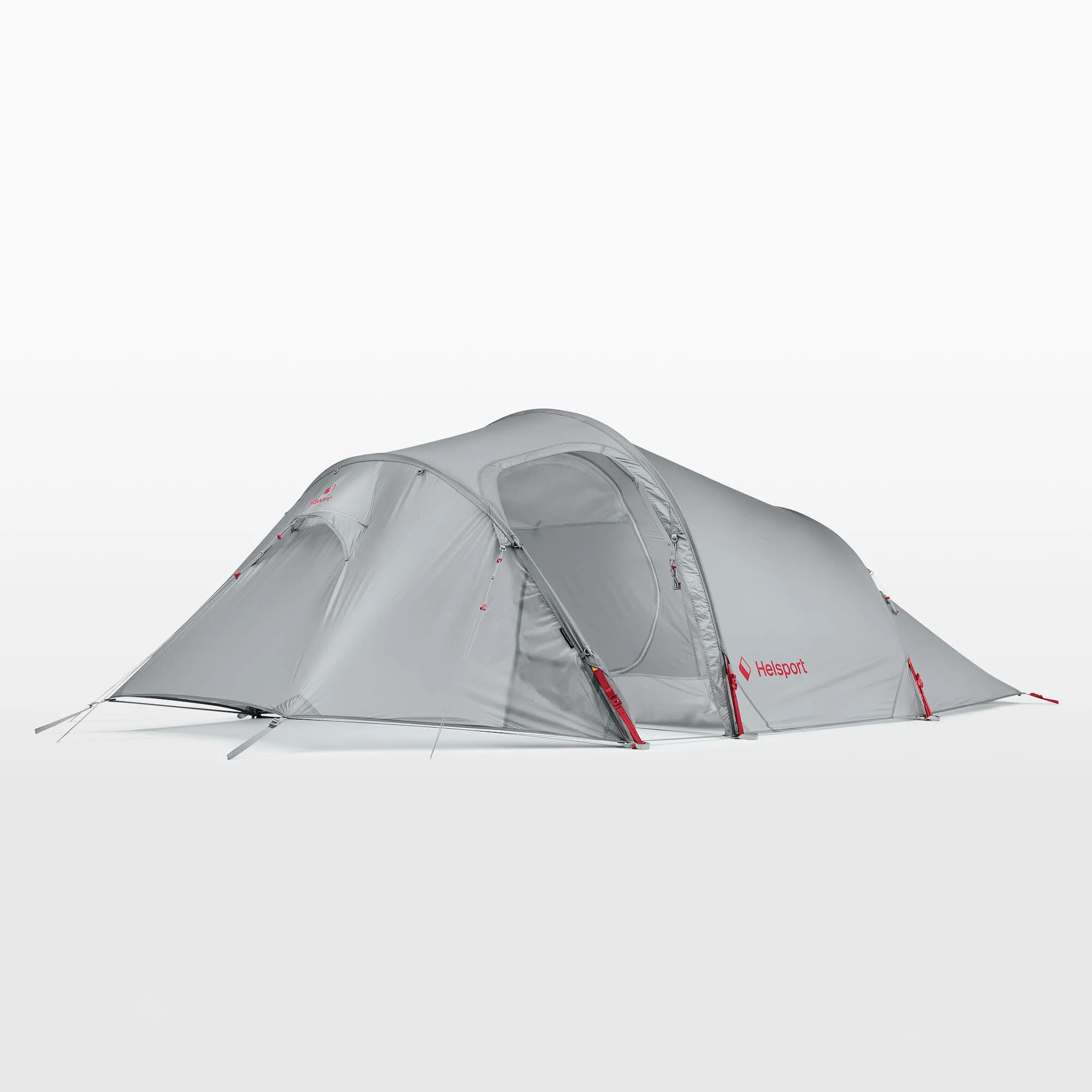 Helsport Explorer Lofoten Pro 2 Tent Stone Grey/Ruby Red | Buy Helsport Explorer Lofoten Pro 2 Tent Stone Grey/Ruby Red here | Outnorth