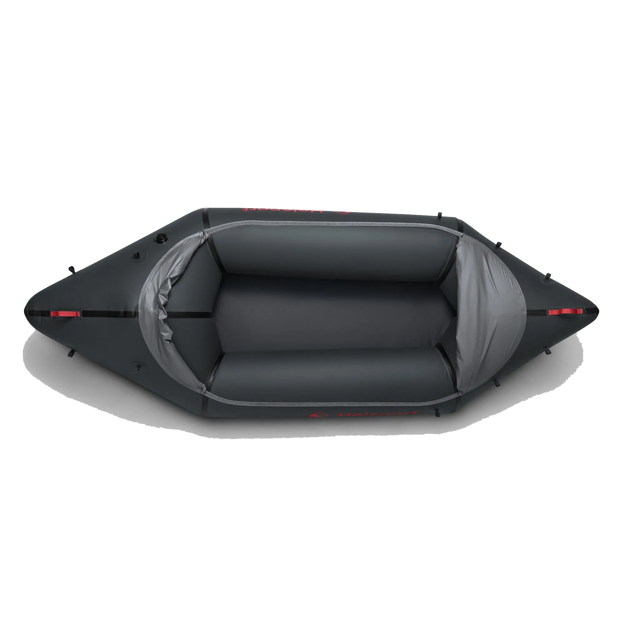 Helsport Stream Pro Packraft Dark Shadow/Ruby Red | Buy Helsport Stream Pro Packraft Dark Shadow/Ruby Red here | Outnorth