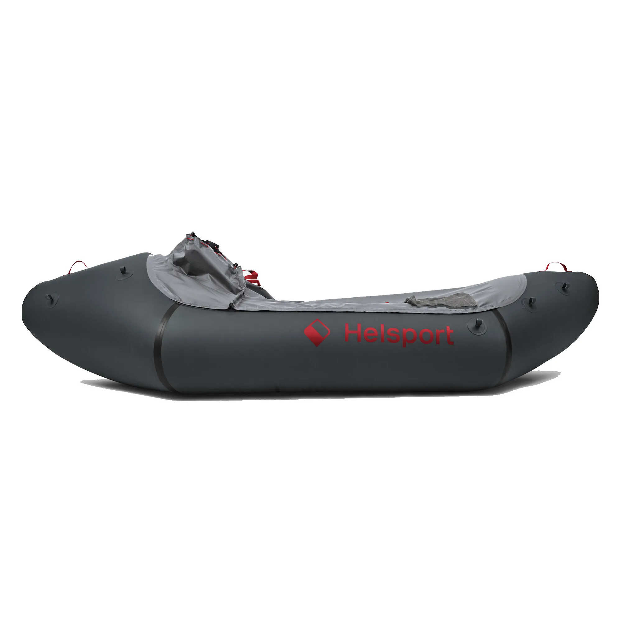 Helsport Stream Pro Packraft Dark Shadow/Ruby Red | Buy Helsport Stream Pro Packraft Dark Shadow/Ruby Red here | Outnorth