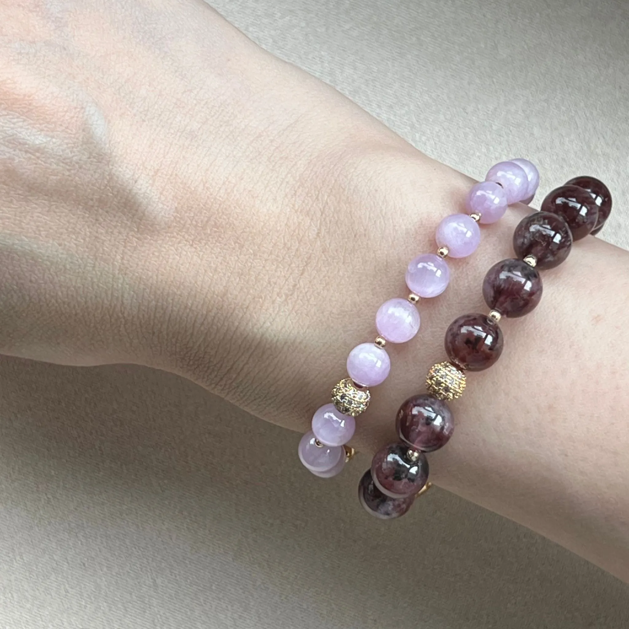 Kind Kunzite Baby Diadem Bracelet