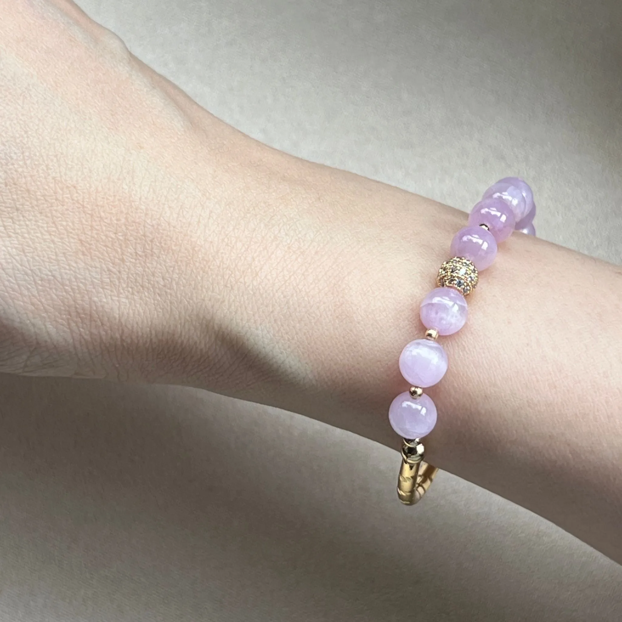 Kind Kunzite Baby Diadem Bracelet
