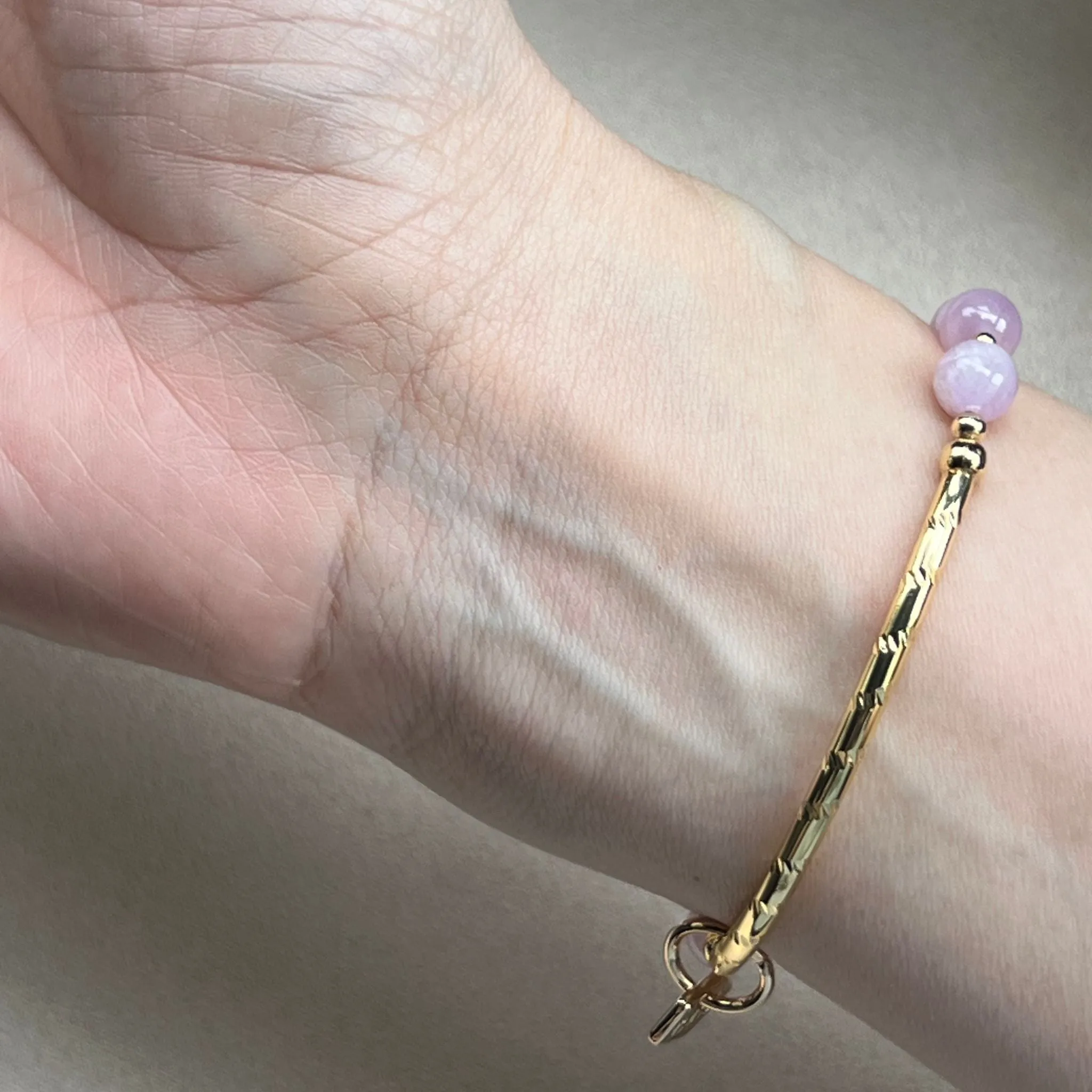 Kind Kunzite Baby Diadem Bracelet