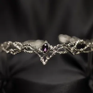 King’s Crown in Purple & Silver