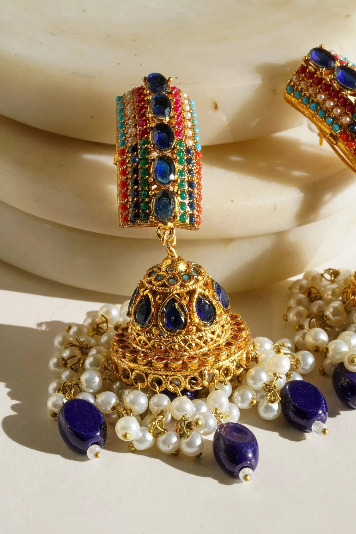 Navdeep - Jhumka Earrings