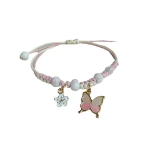 New Korean Style Simple Flower Bracelet Female Student Girlfriend Gifts Woven Hand Jewelry