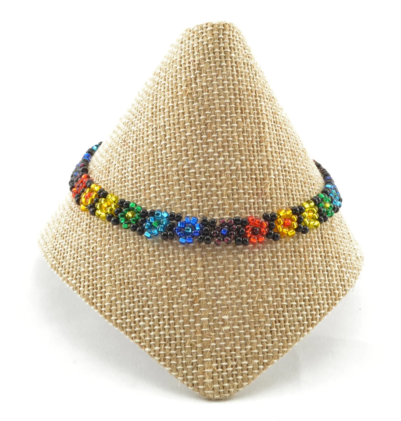 Rainbow Flower Bracelet