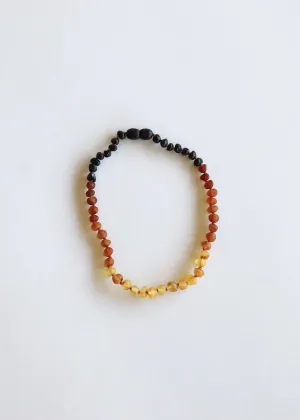 Raw Ombre Baltic Amber Necklace