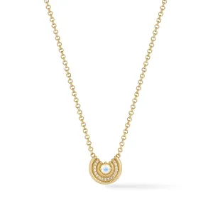 Revival Row Necklace Moonstone