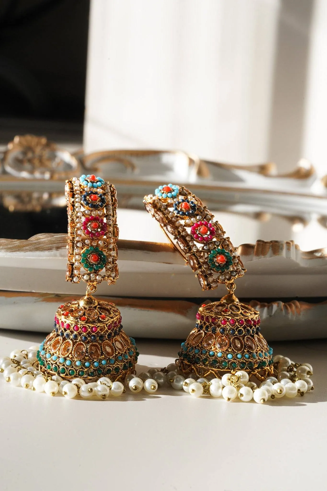 Roya - Jhumka Earrings