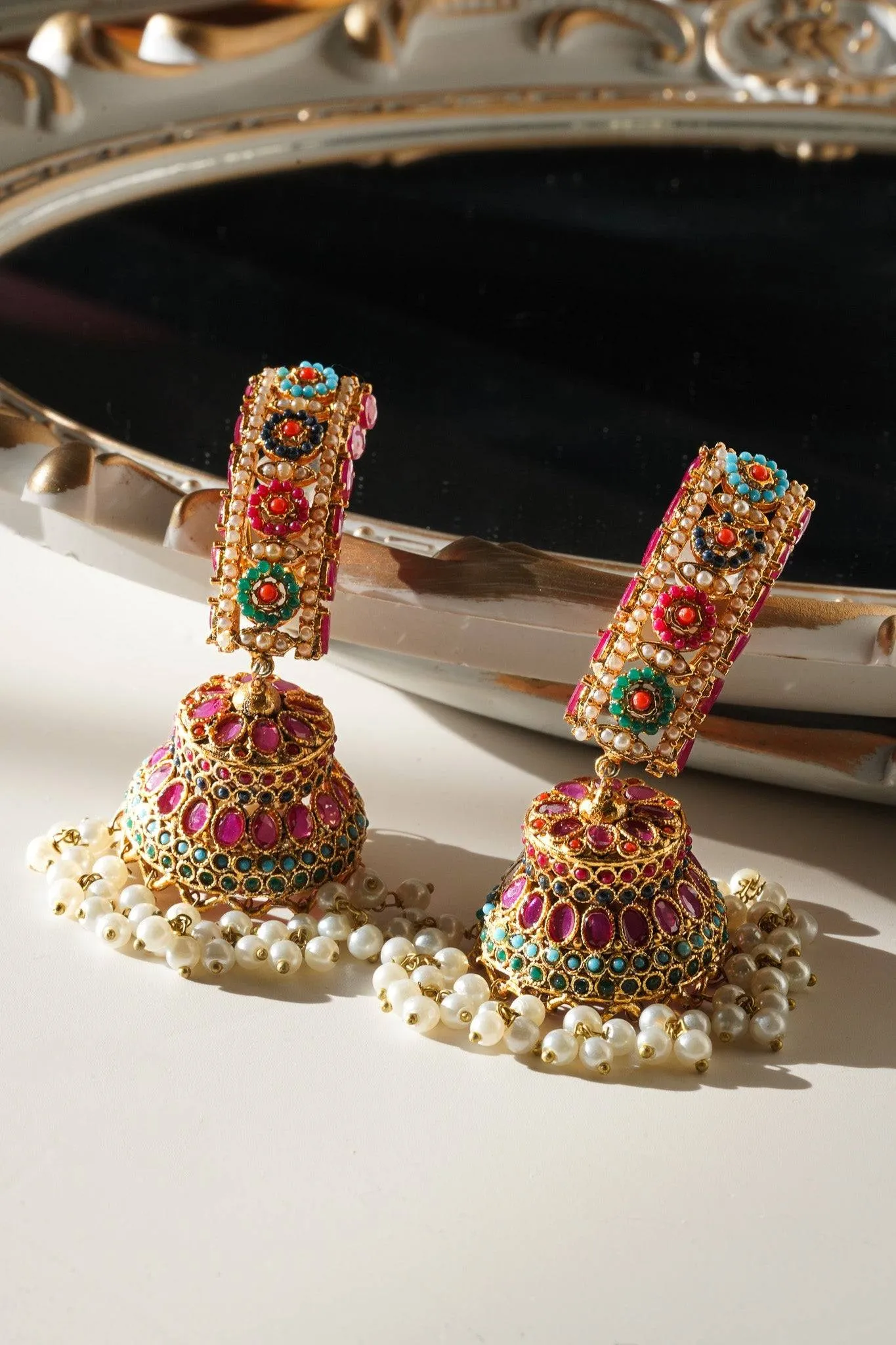 Roya - Jhumka Earrings