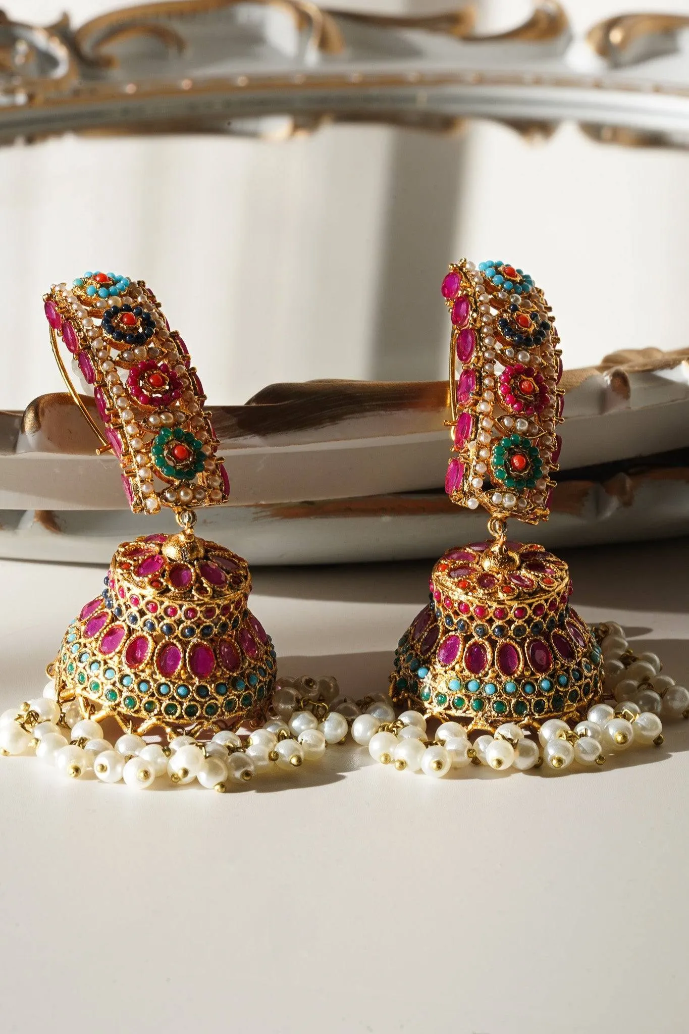 Roya - Jhumka Earrings